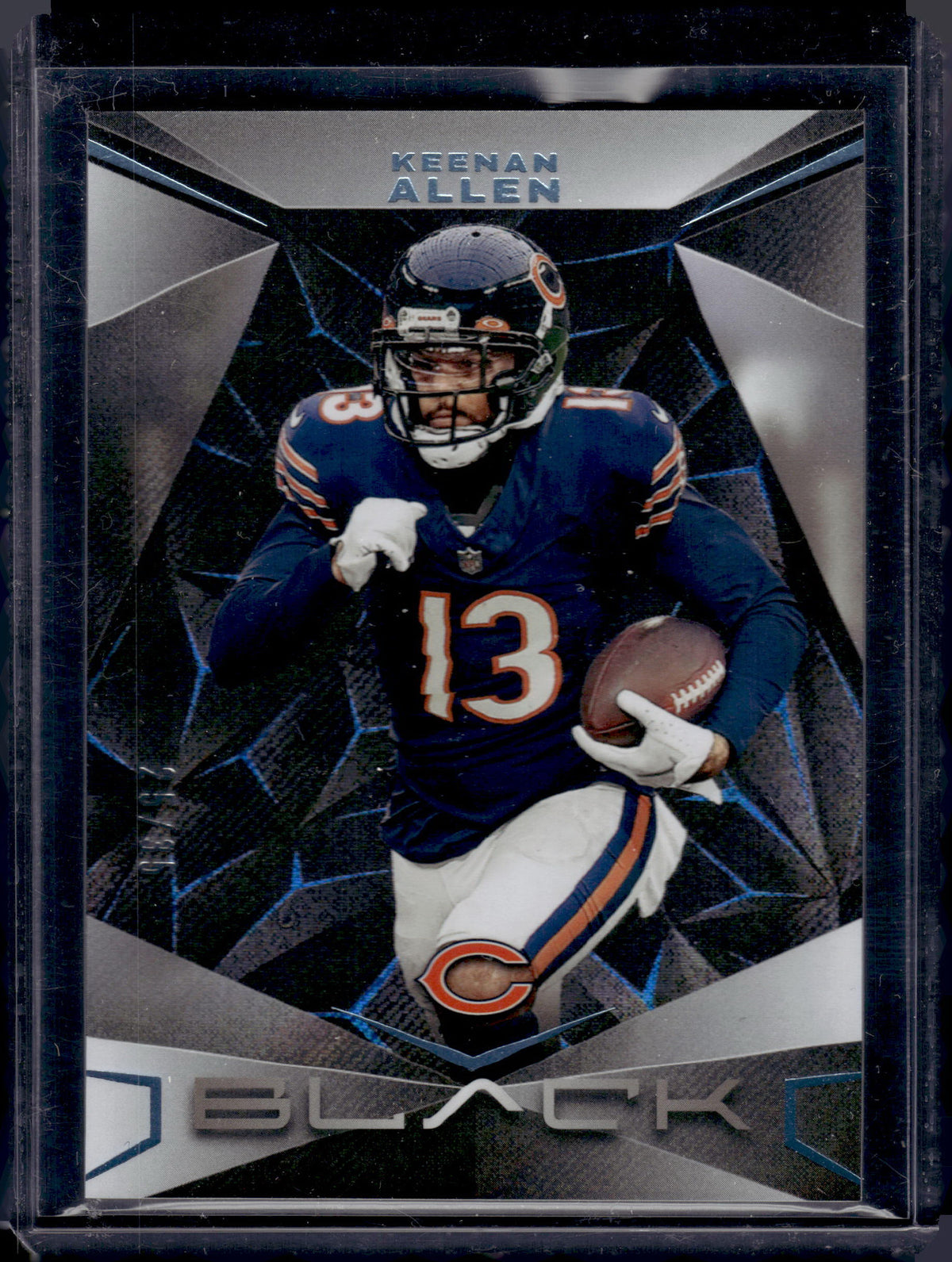 HL-P05 2024 Panini Black Football Keenan Allen #19 Sapphire /35