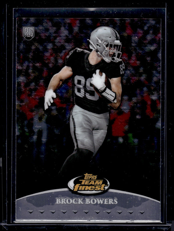 2024 Topps Team Finest Brock Bowers #TF-9 RC