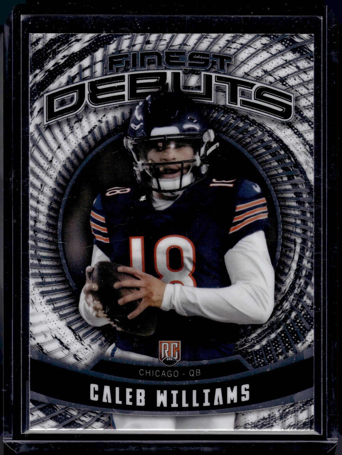 HL-P05 2024 Topps Finest Debuts Caleb Williams #D-2 Refractor RC