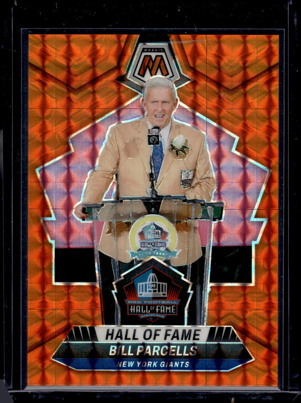 2024 Panini Mosaic Football Bill Parcells #292 Orange Prizm /199