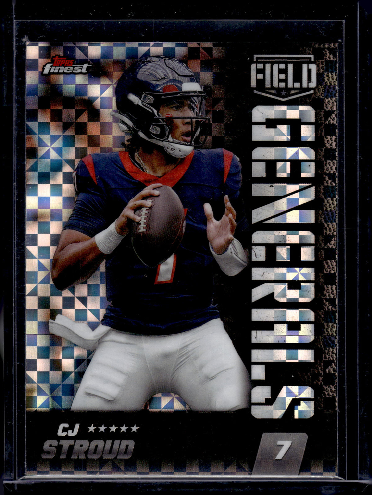 HL-P05 2024 Topps Finest Field Generals C.J. Stroud #FG-17 Checkerboard