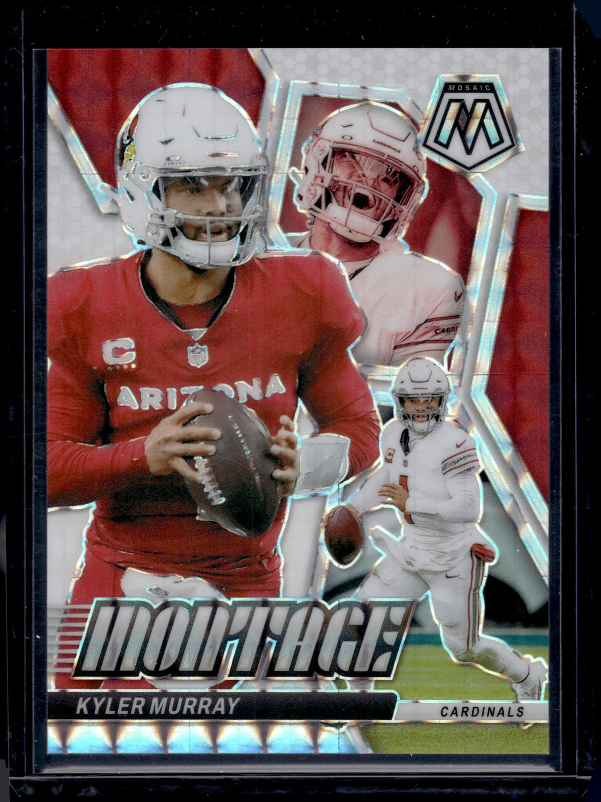 HL-P05 2024 Panini Mosaic Montage Kyler Murray #M-6 White Prizm /25