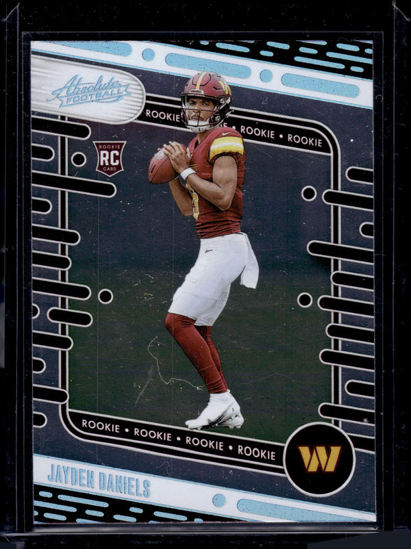 2024 Panini Absolute Football Jayden Daniels #102 RC