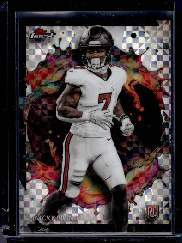 2024 Topps Finest Bucky Irving #293 Checkerboard RC