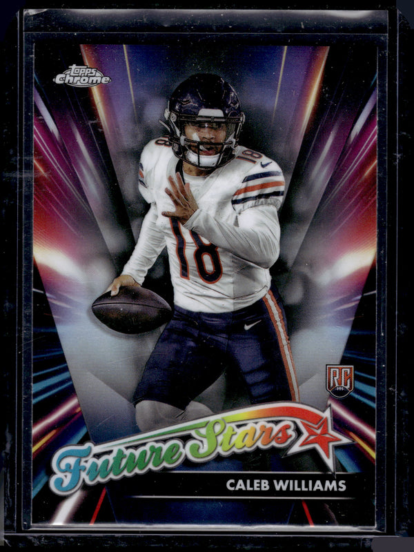 2024 Topps Chrome Future Stars Caleb Williams #FS-1 Refractor RC