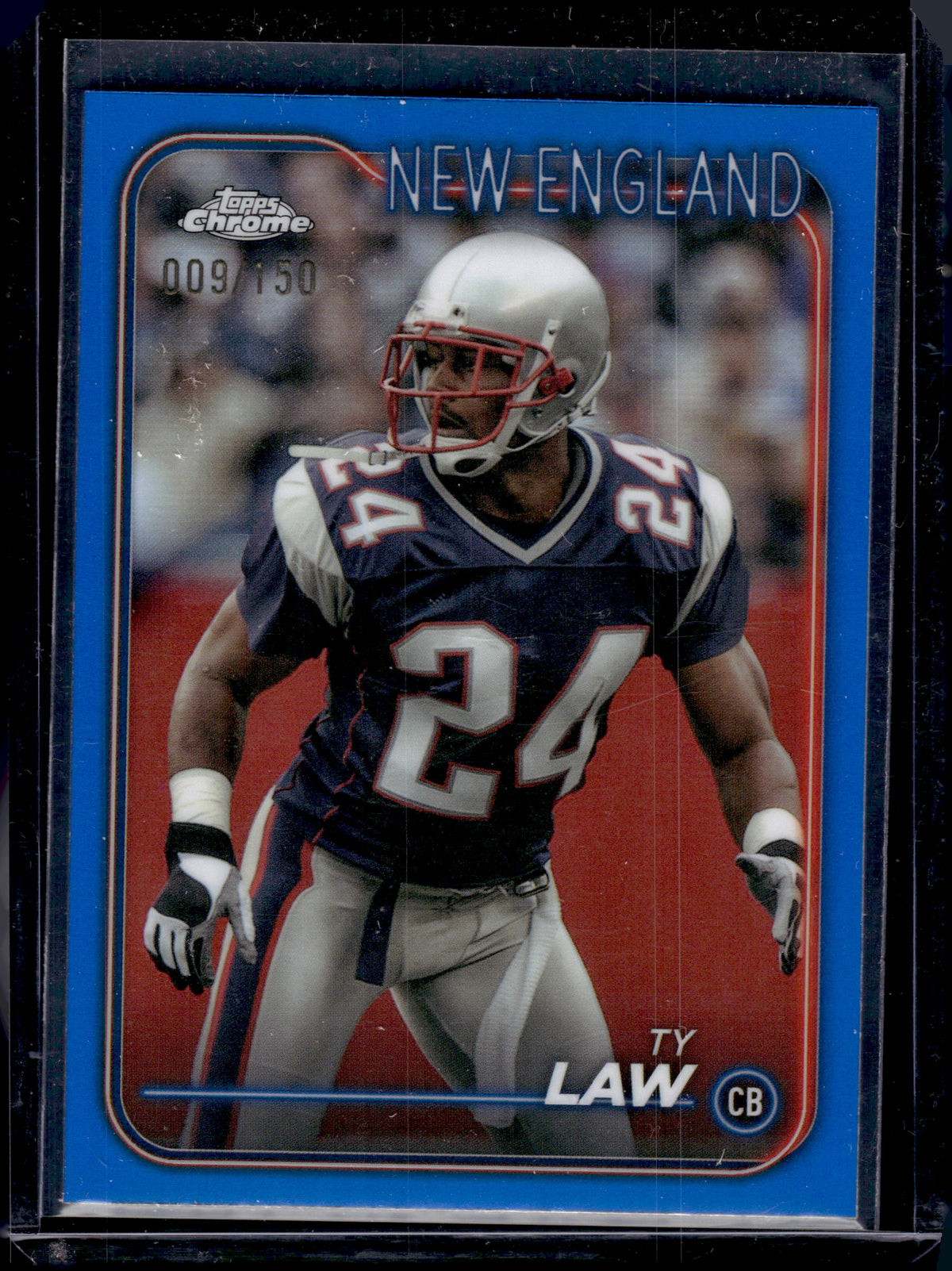 HL-P05 2024 Topps Chrome Ty Law #123 Blue Refractor /150