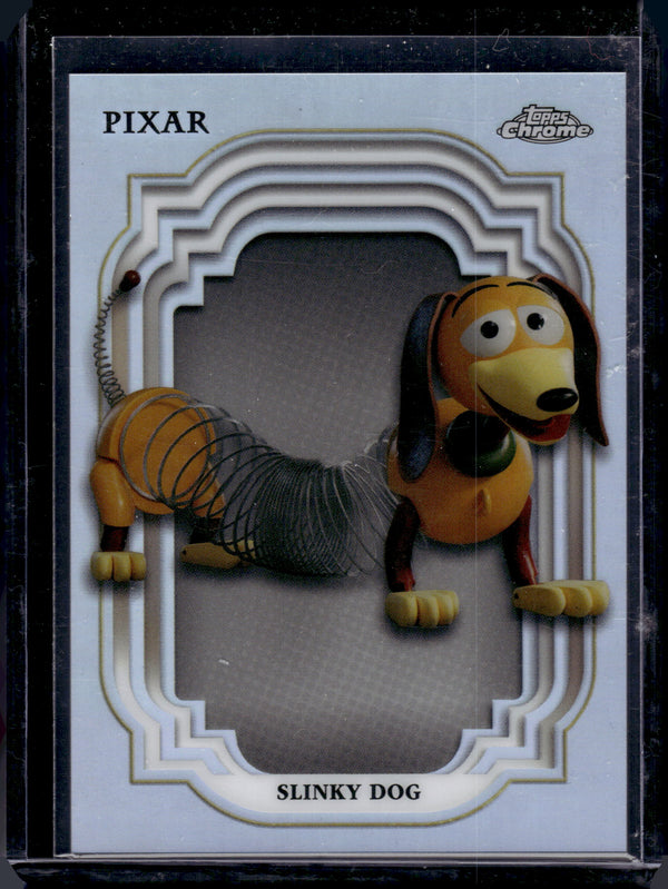2024 Topps Chrome Disney Pixar Toy Story Slinky Dog #66