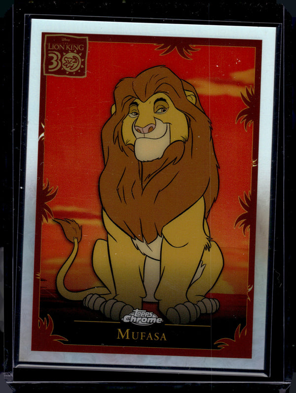 2024 Topps Chrome Disney Lion King 30th Anniversary Mufasa #LK-3