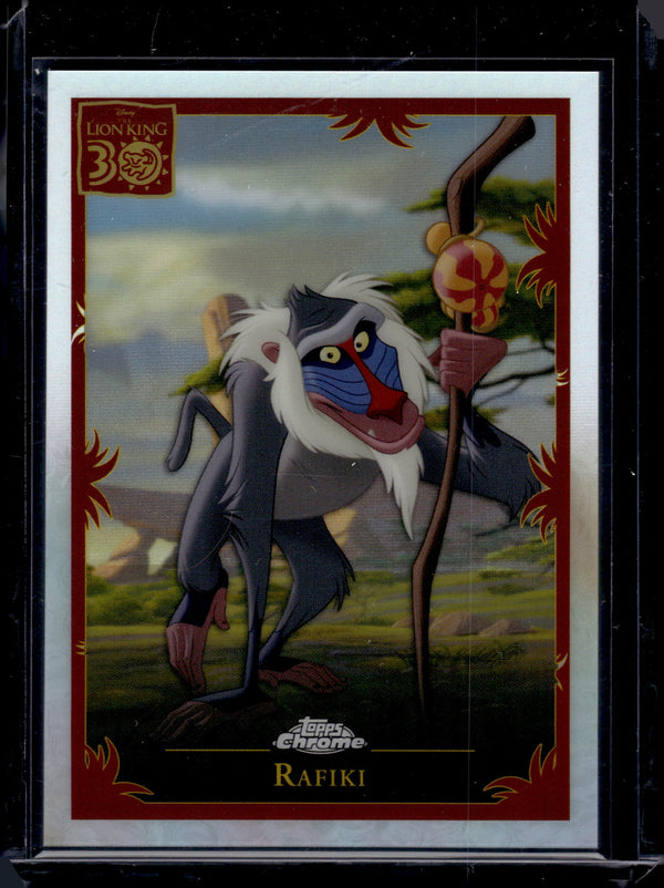 2024 Topps Chrome Disney Lion King 30th Anniversary Rafiki #LK-7