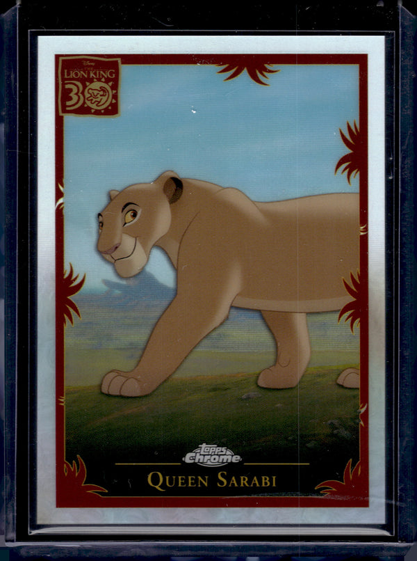 2024 Topps Chrome Disney Lion King 30th Anniversary Queen Sarabi #LK-9