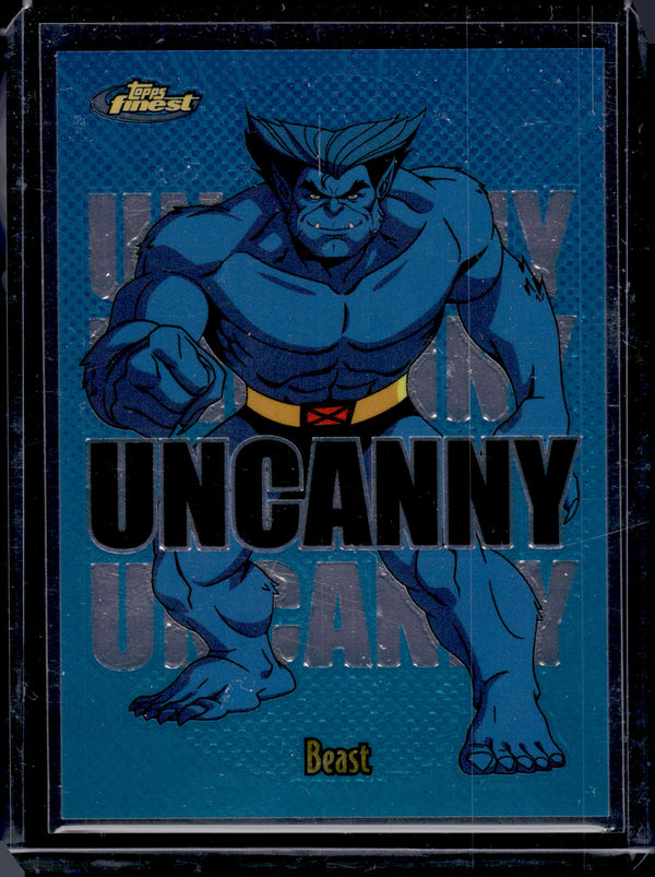 2025 Topps Finest Marvel Uncanny Refractor Beast Short Print #97