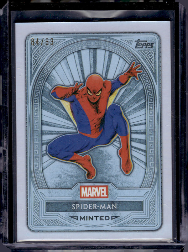 2025 Topps Marvel Mint Spider-Man Platinum /99 #101