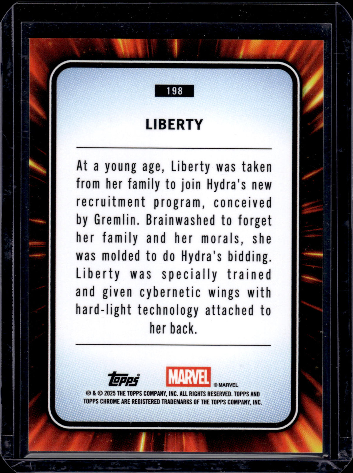 HL-P05 2025 Topps Chrome Marvel Liberty Spider-Web Refractor /399 #198