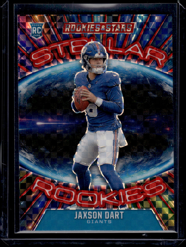 2025 Panini Rookies & Stars Stellar Rookies Jaxson Dart #10 RC