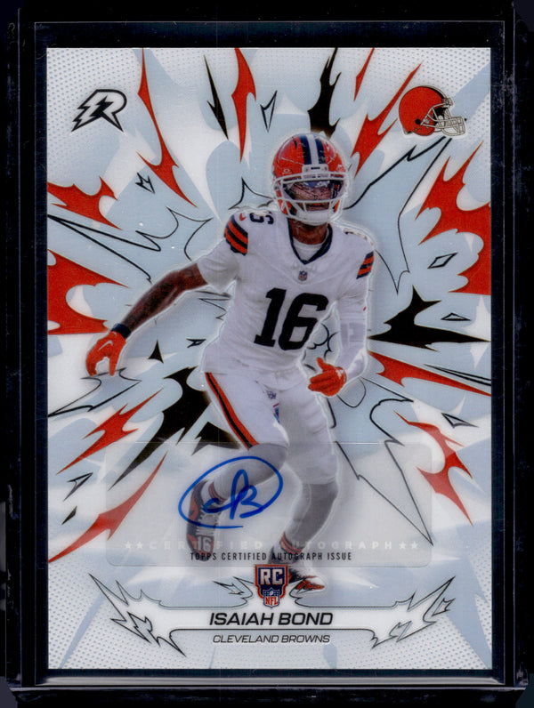 2026 Topps Resurgence Isaiah Bond #202 Refractor Auto RC