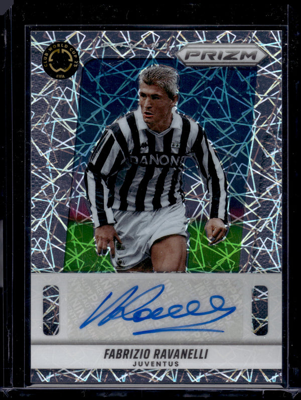 2025 Panini Prizm FIFA Club World Cup Fabrizio Ravanelli #FA-FR Velocity Auto /