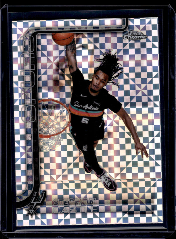 2026 Topps Chrome Stephon Castle #82 X-Fractor