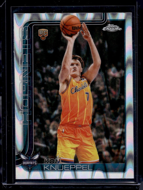 2026 Topps Chrome Kon Knueppel #154 Raywave RC