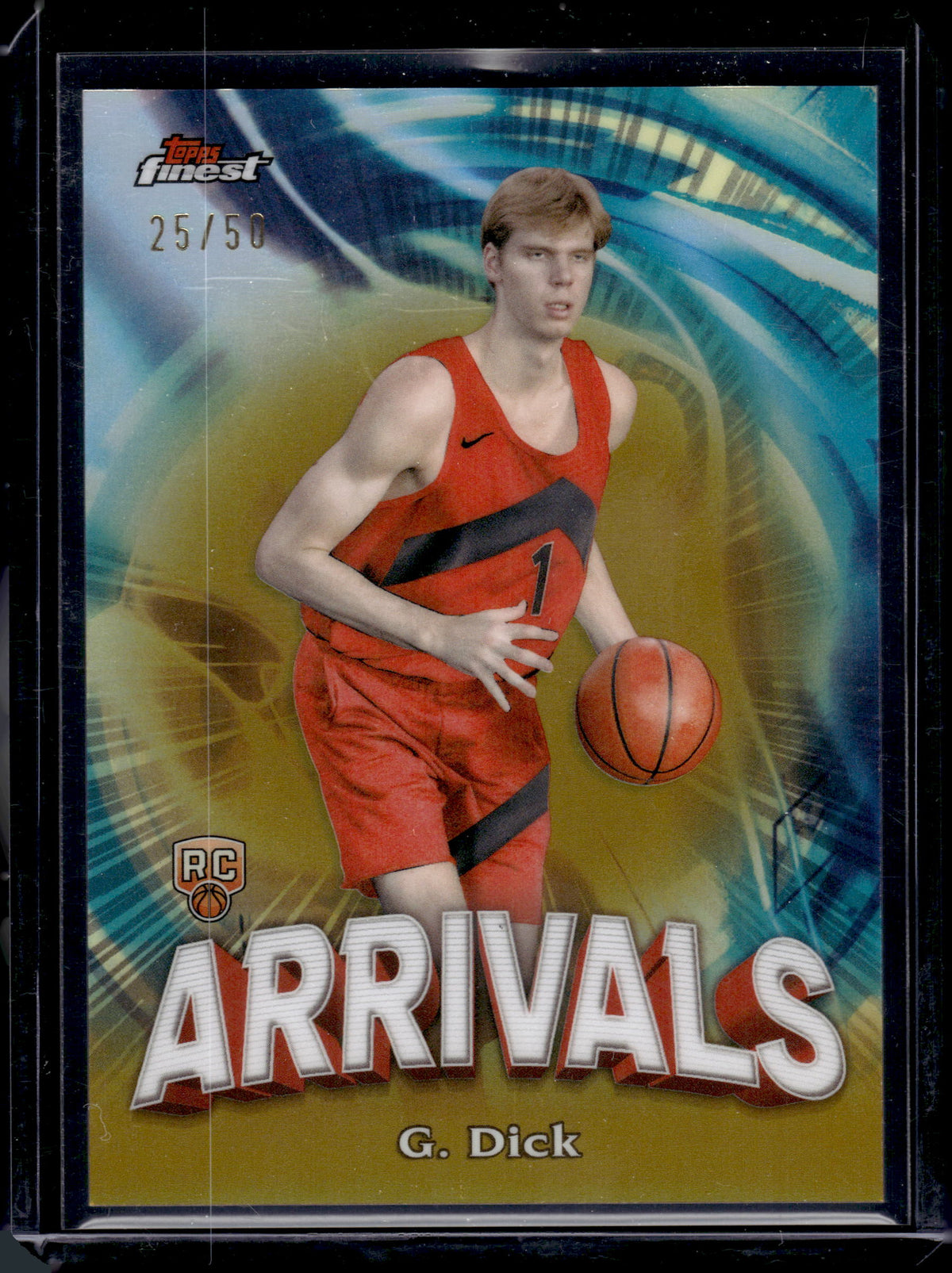 HL-INV 2024 Topps Finest Arrivals Gradey Dick #A-15 /50 RC