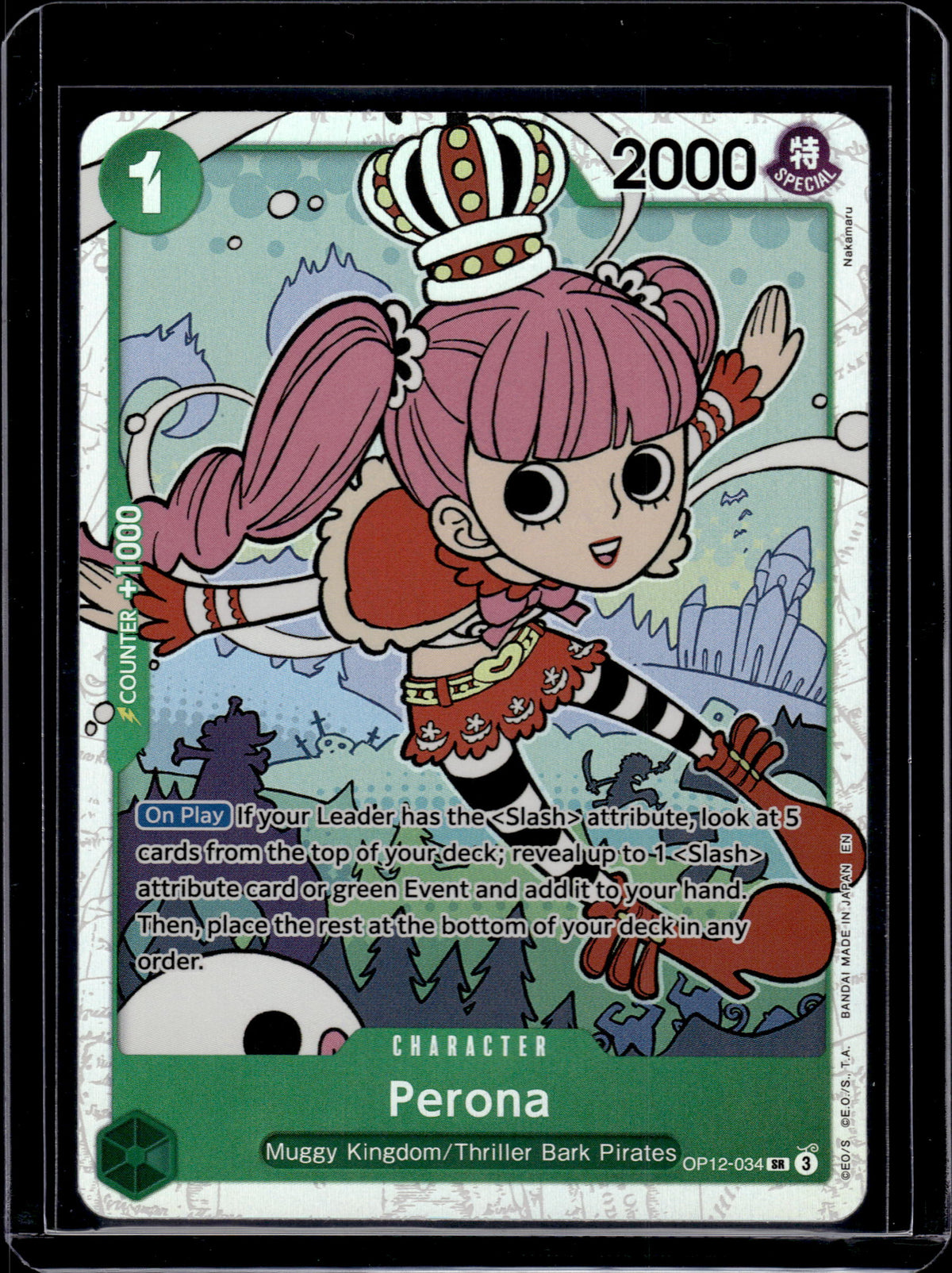 HL-INV Bandai One Piece Wings of the Captain Perona #OP12-034