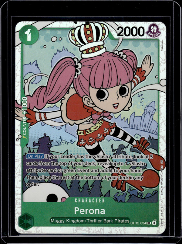 Bandai One Piece Wings of the Captain Perona #OP12-034