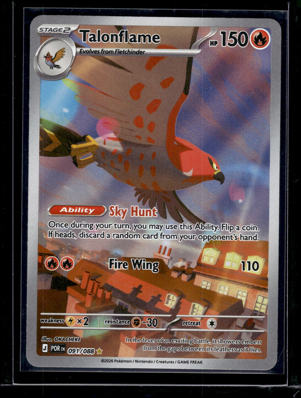 Pokemon Mega Evolution – Perfect Order Talonflame Holo #091/088