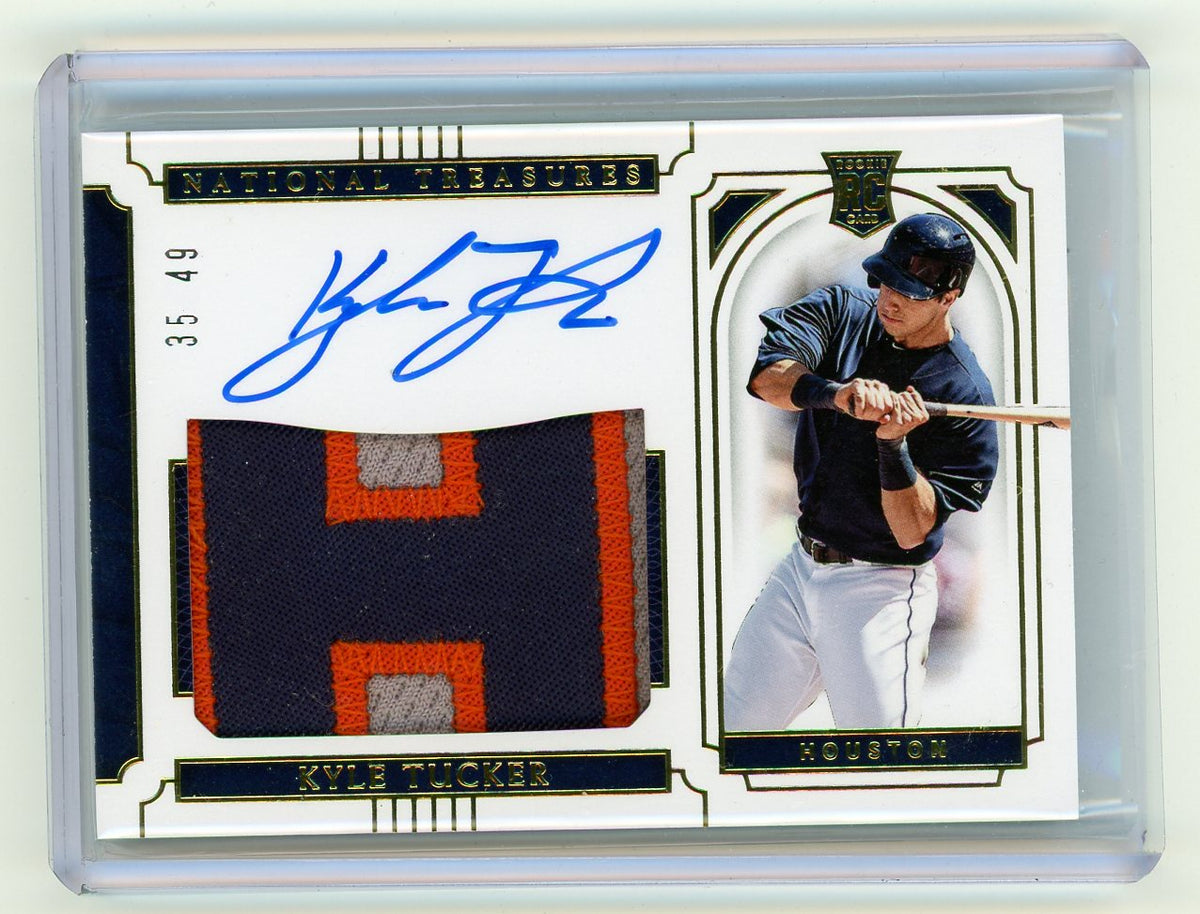 HL-P03 2019 Panini National Treasures Kyle Tucker #26 RC Patch