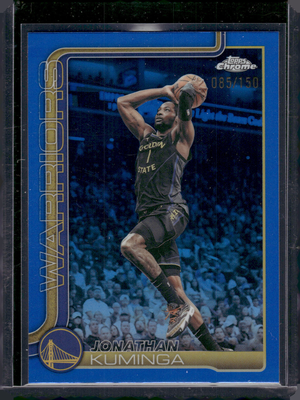 2026 Topps Chrome Jonathan Kuminga #98 Blue /150
