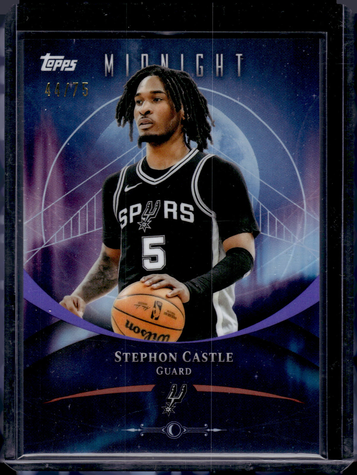 2025 Topps Midnight Stephon Castle #42 /75