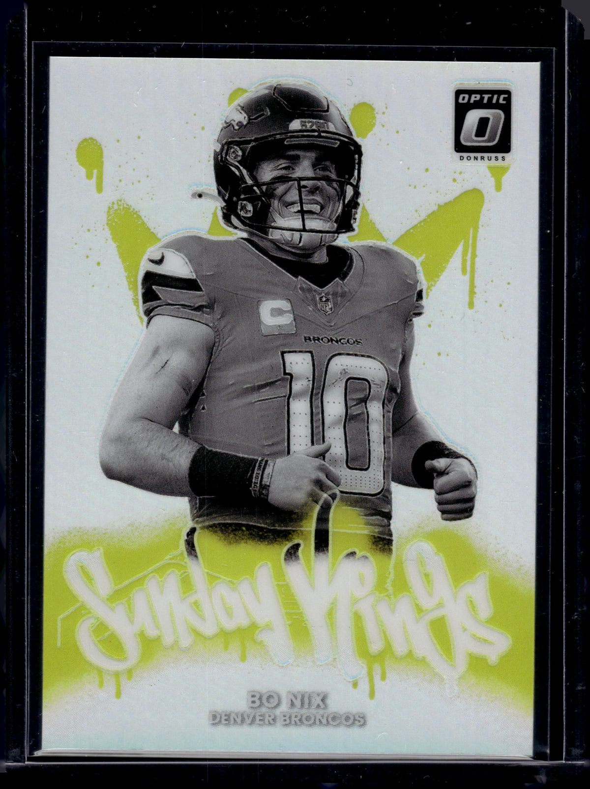 2025 Panini Donruss Optic Sunday Kings Bo Nix #20