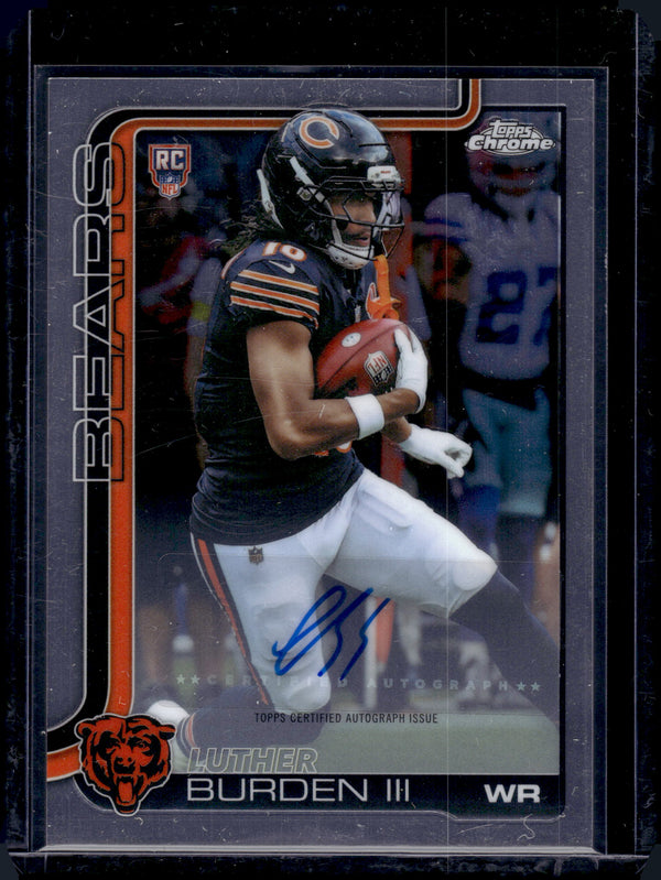 2025 Topps Chrome Football Luther Burden III #RA-LB Auto RC