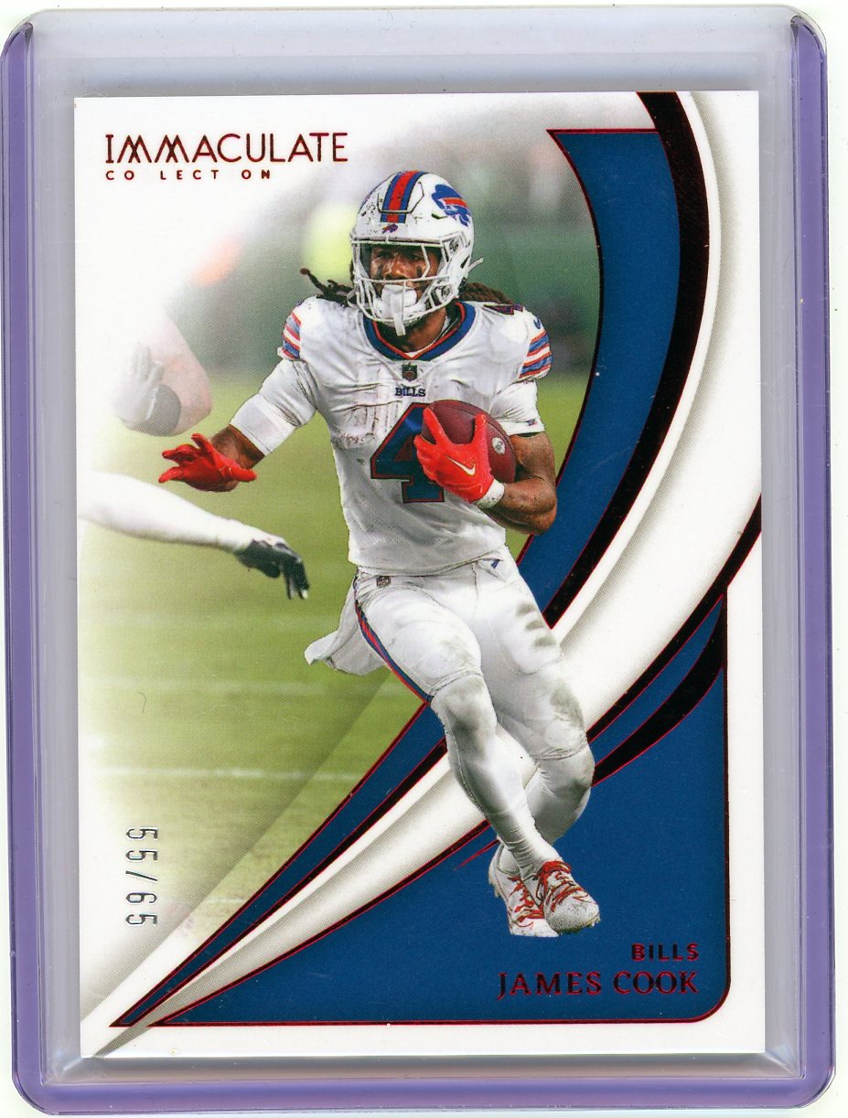 HL-P02 2024 Panini Immaculate Collection James Cook #34 /65