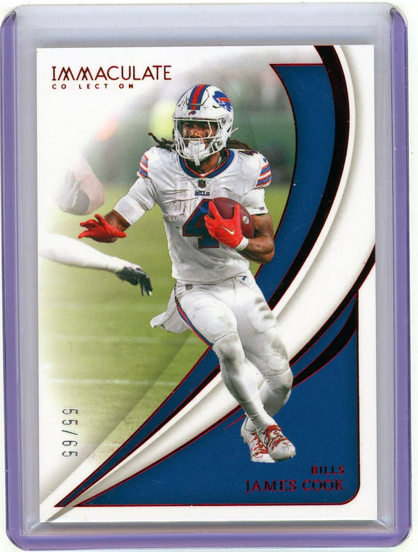 2024 Panini Immaculate Collection James Cook #34 /65