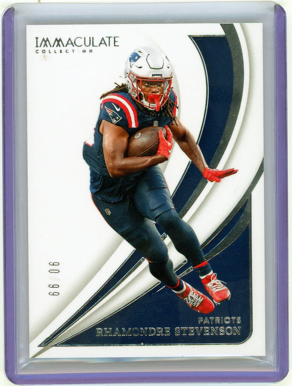 2024 Panini Immaculate Collection Football Rhamondre Stevenson #20