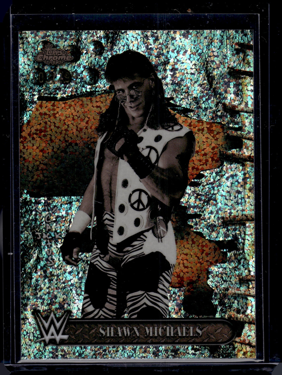 HL-P06 2025 Topps Chrome WWE Shawn Michaels #80 Cactus Jack /299