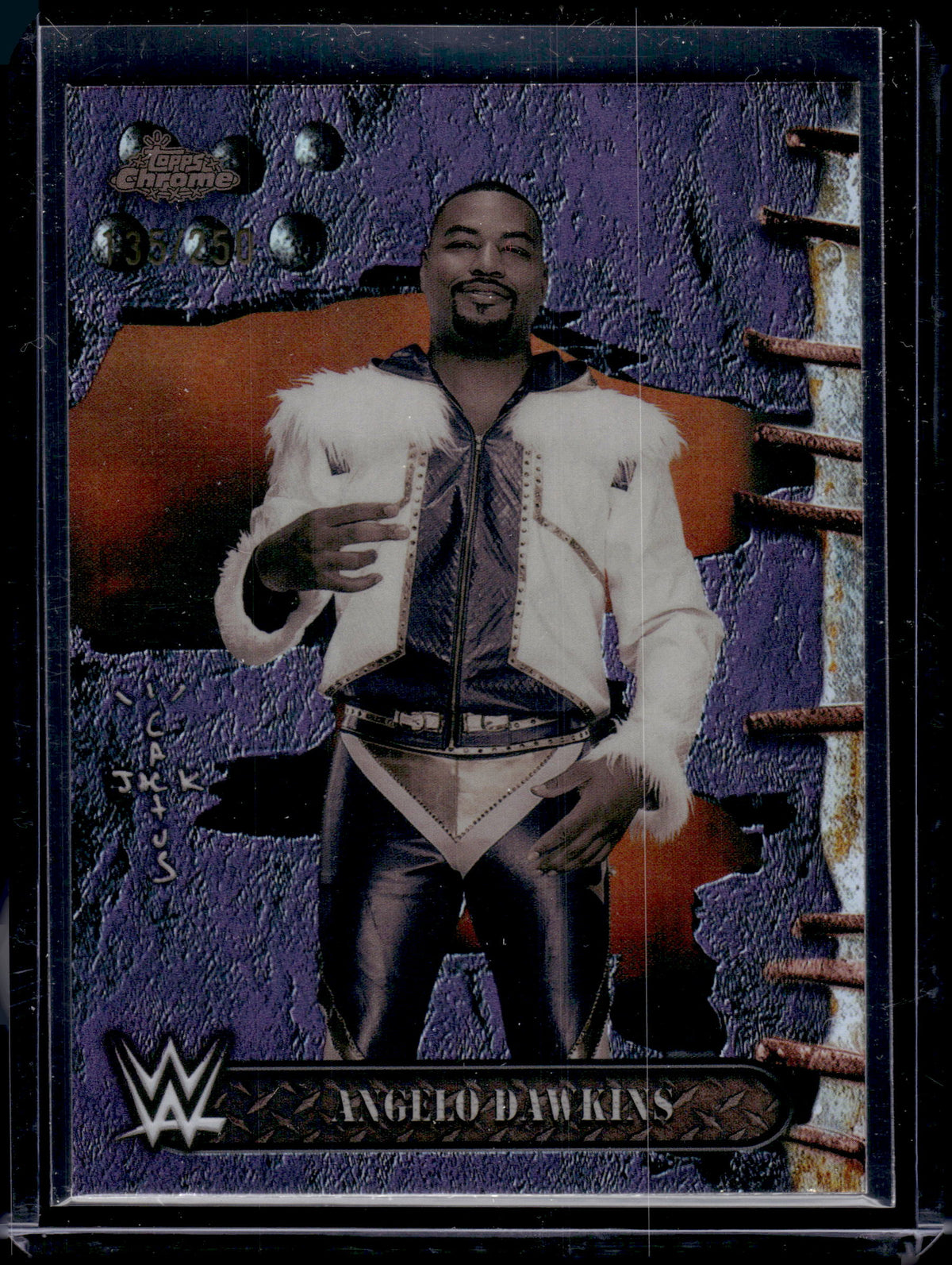 HL-P06 2025 Topps Chrome WWE Angelo Dawkins #99