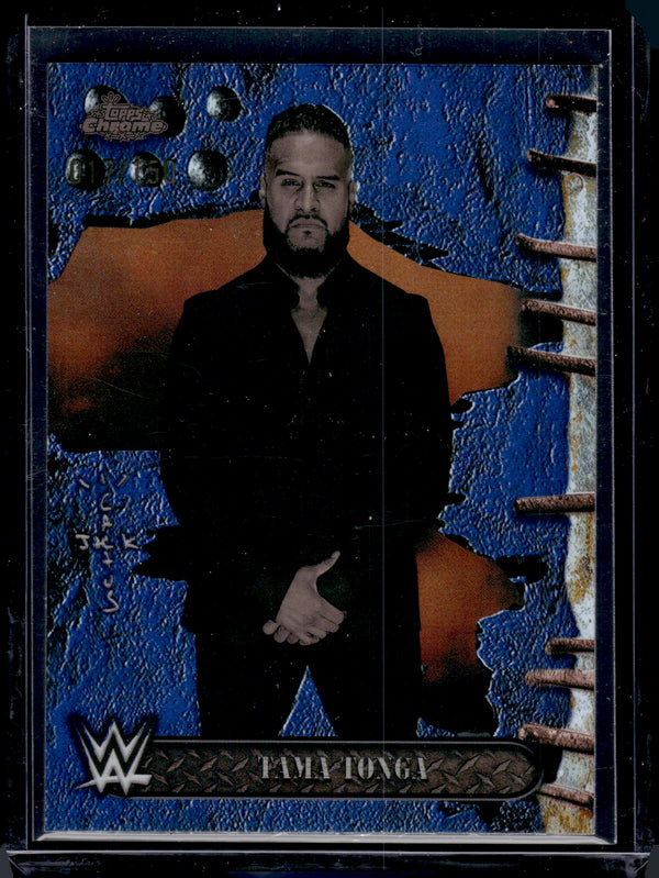 2025 Topps Chrome WWE Tama Tonga #65 Refractor