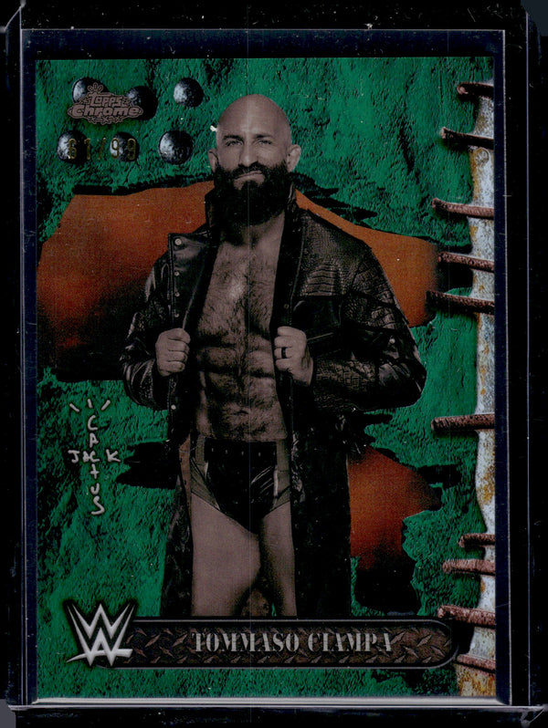2025 Topps Chrome WWE Cactus Jack Tommaso Ciampa #55 Green