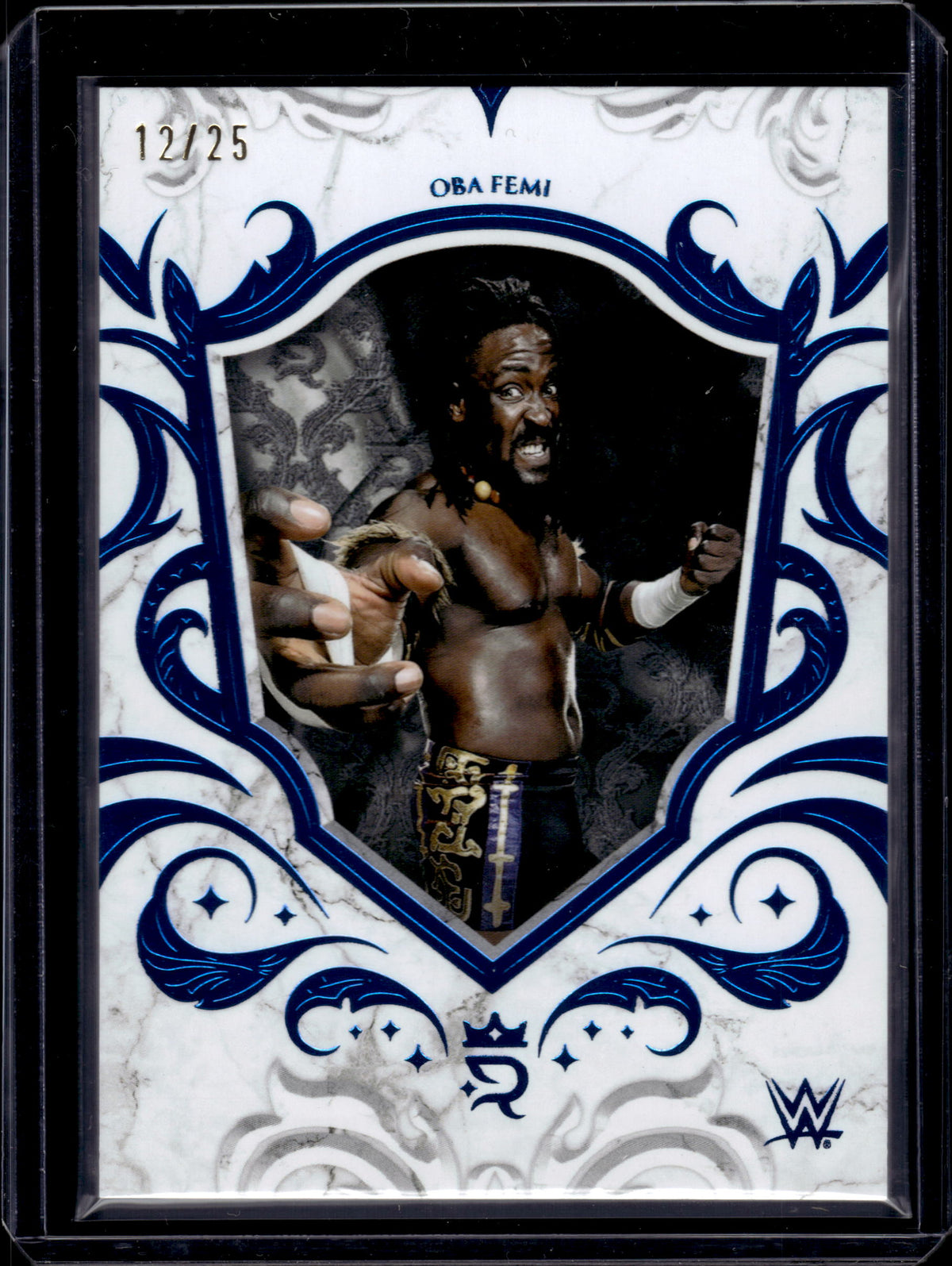 HL-P01 2025 Topps WWE Royalty Oba Femi #011 /25