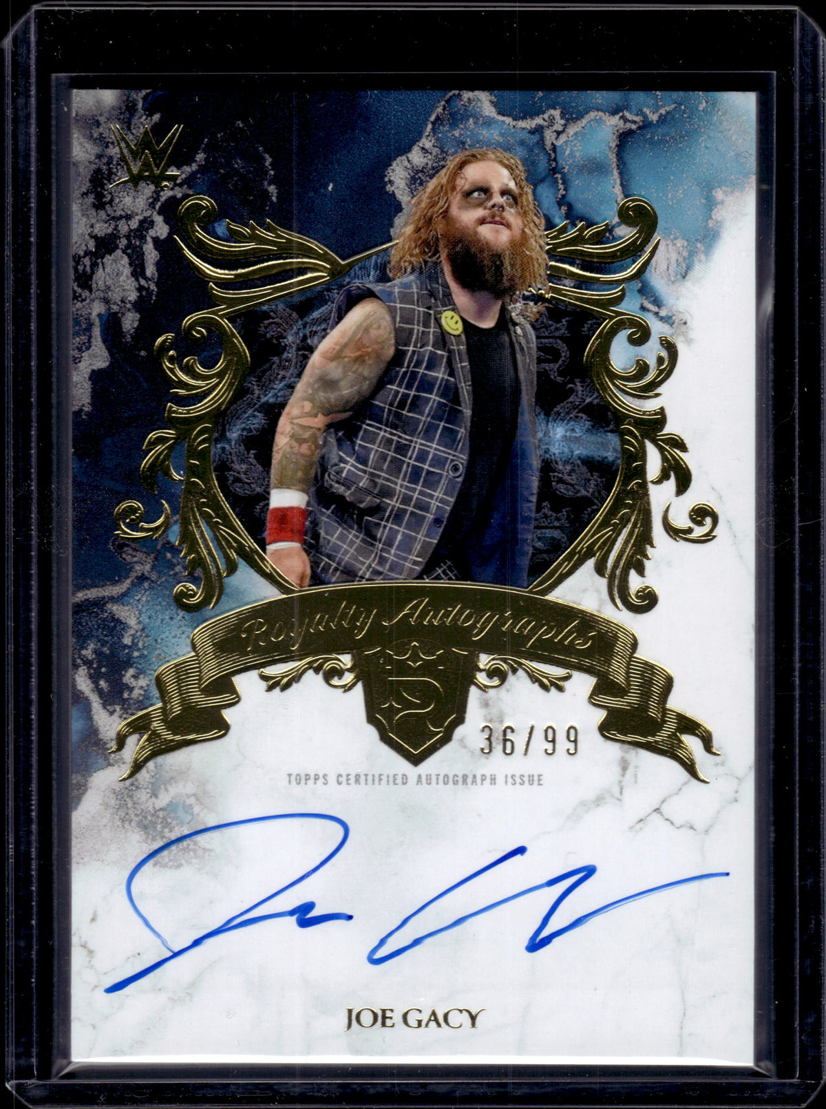HL-P01 2025 Topps Royalty WWE Joe Gacy #RAU-JGC /99