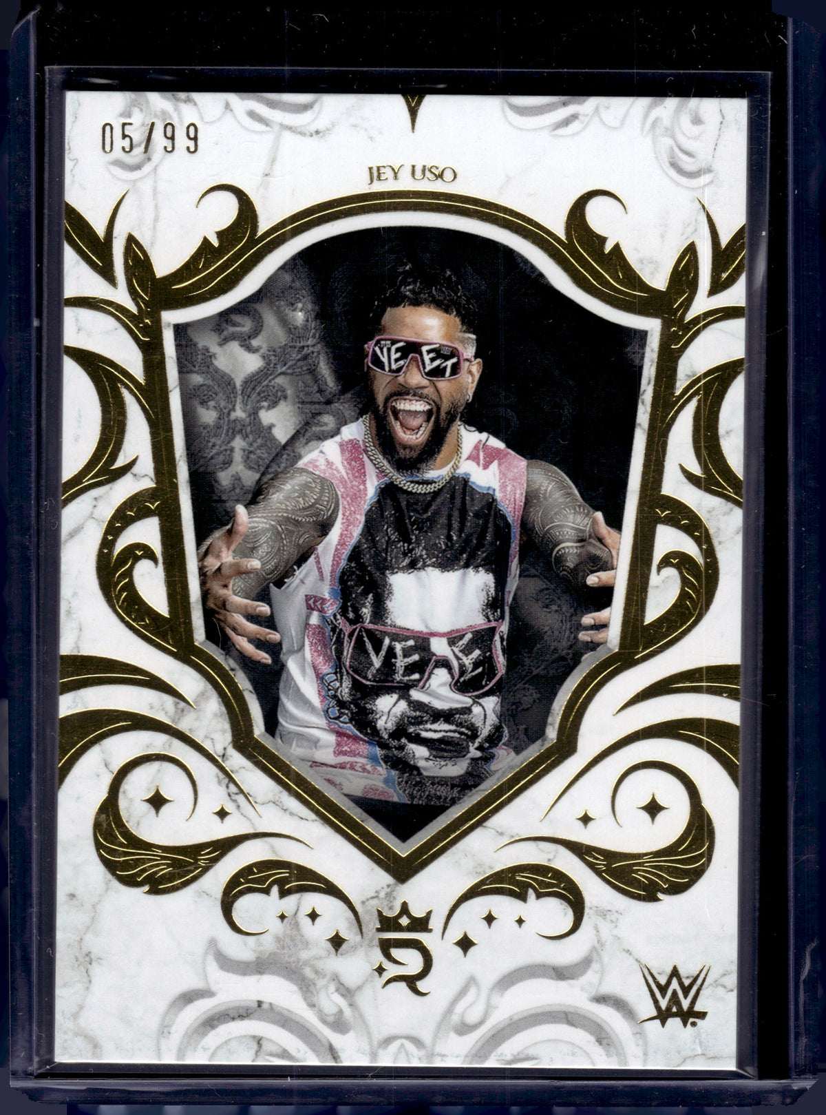 HL-P01 2025 Topps WWE Jey Uso #005 /99