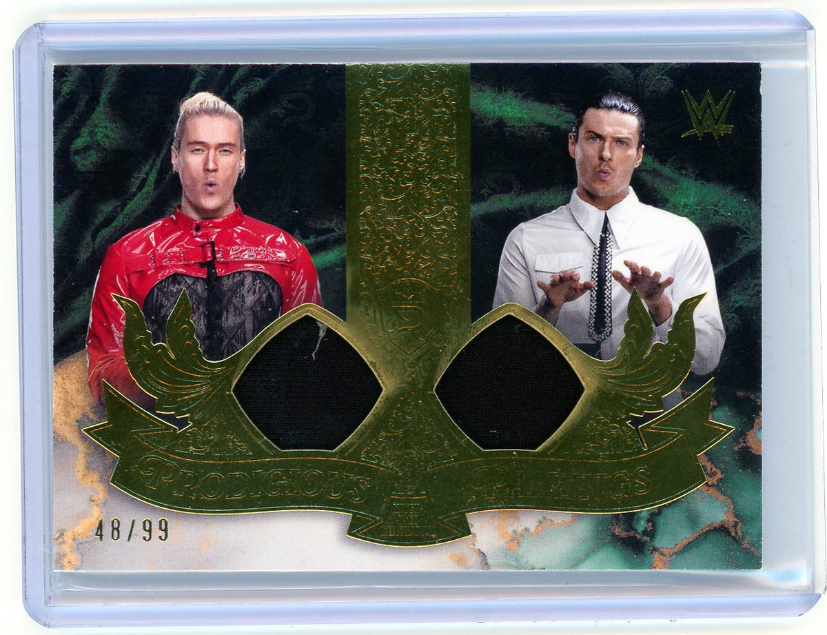 HL-P01 2025 Topps Royalty WWE Elton Prince Kit Wilson #PRP-7 /99 Match Relic