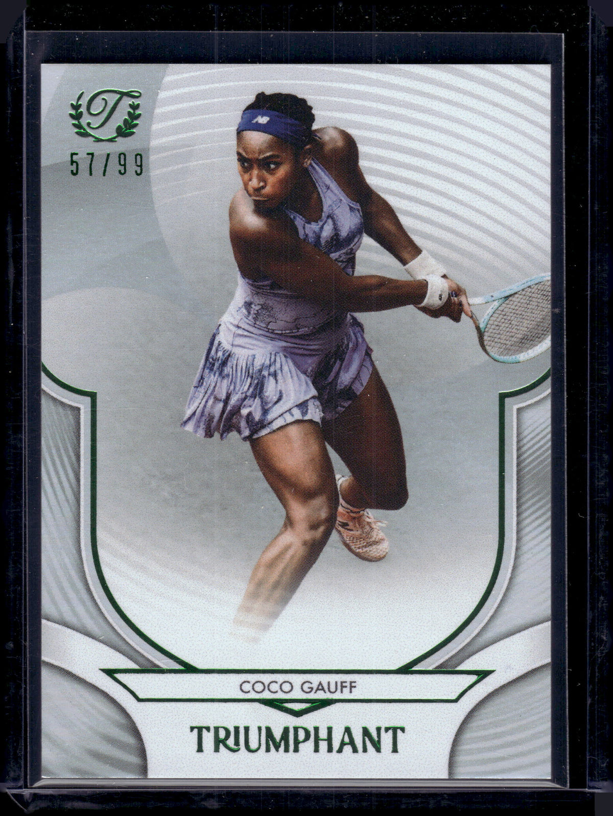 HL-P06 2025 Topps Triumphant Coco Gauff #4 /99