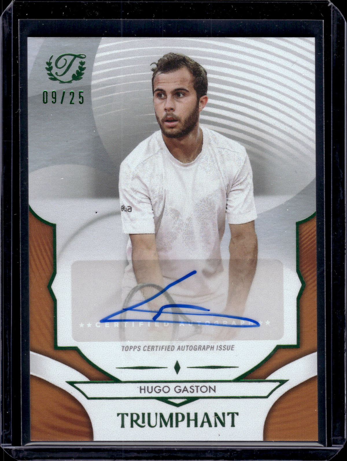 HL-P06 2025 Topps Triumphant Hugo Gaston #55-A /25