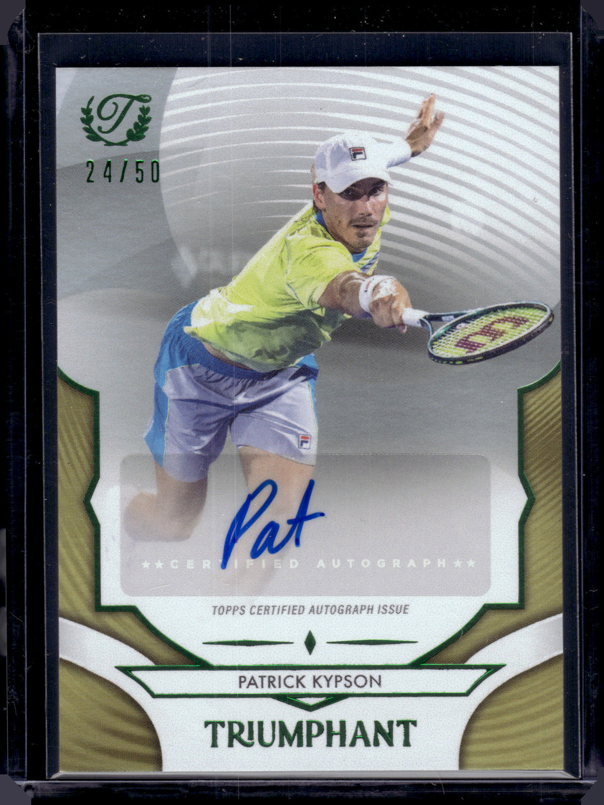 HL-P06 2025 Topps Triumphant Auto Patrick Kypson #72-A /50