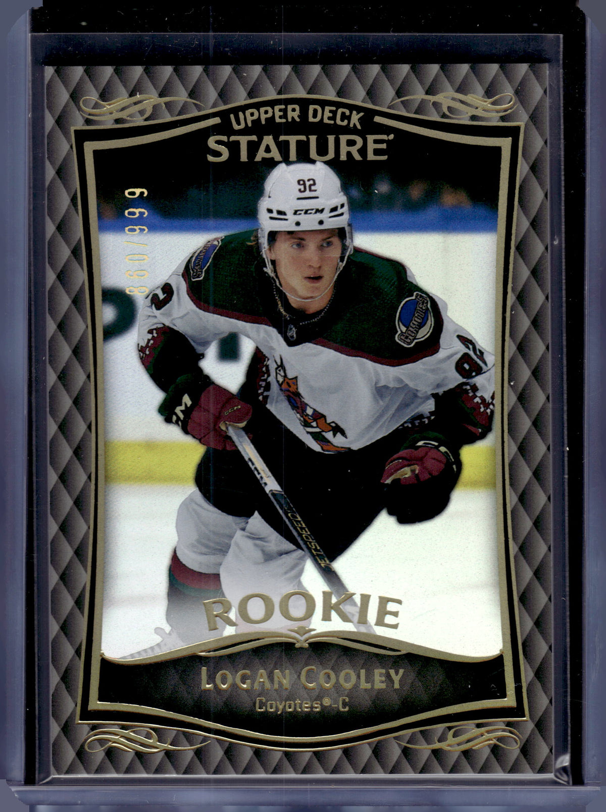 2023 HL-P06 2024 Upper Deck Stature Hockey Logan Cooley #36 /999
