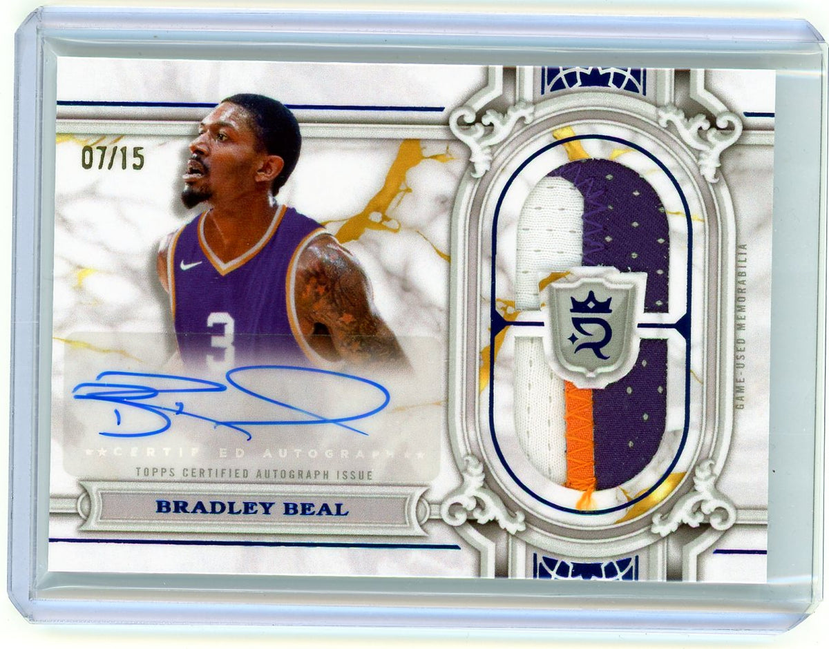 HL-P06 2024 Topps Royalty Collection Bradley Beal #RRS-BEA /15 Autograph Patch