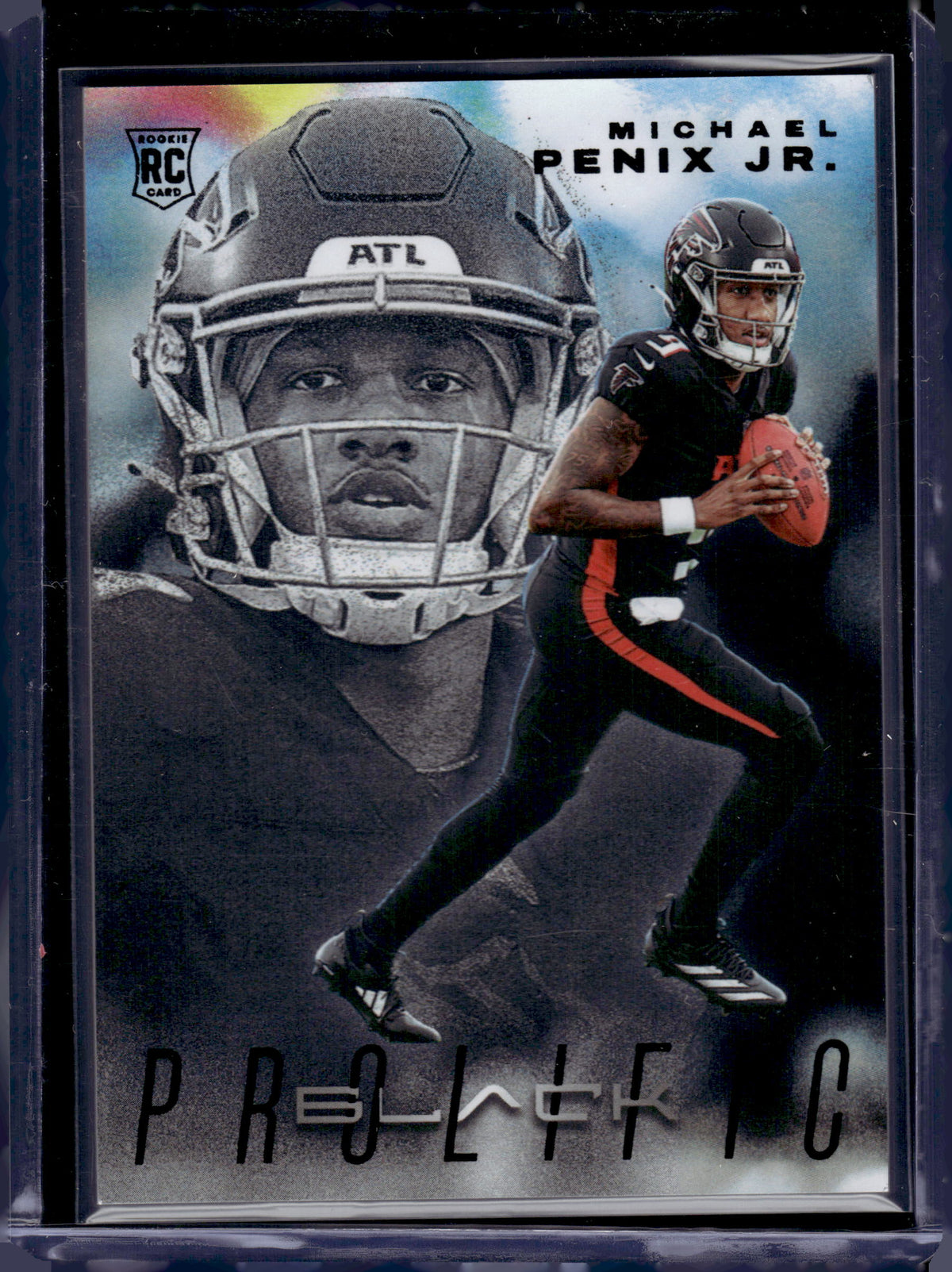HL-P04 2024 Panini Black Prolific Michael Penix Jr. #PR-MPJ RC