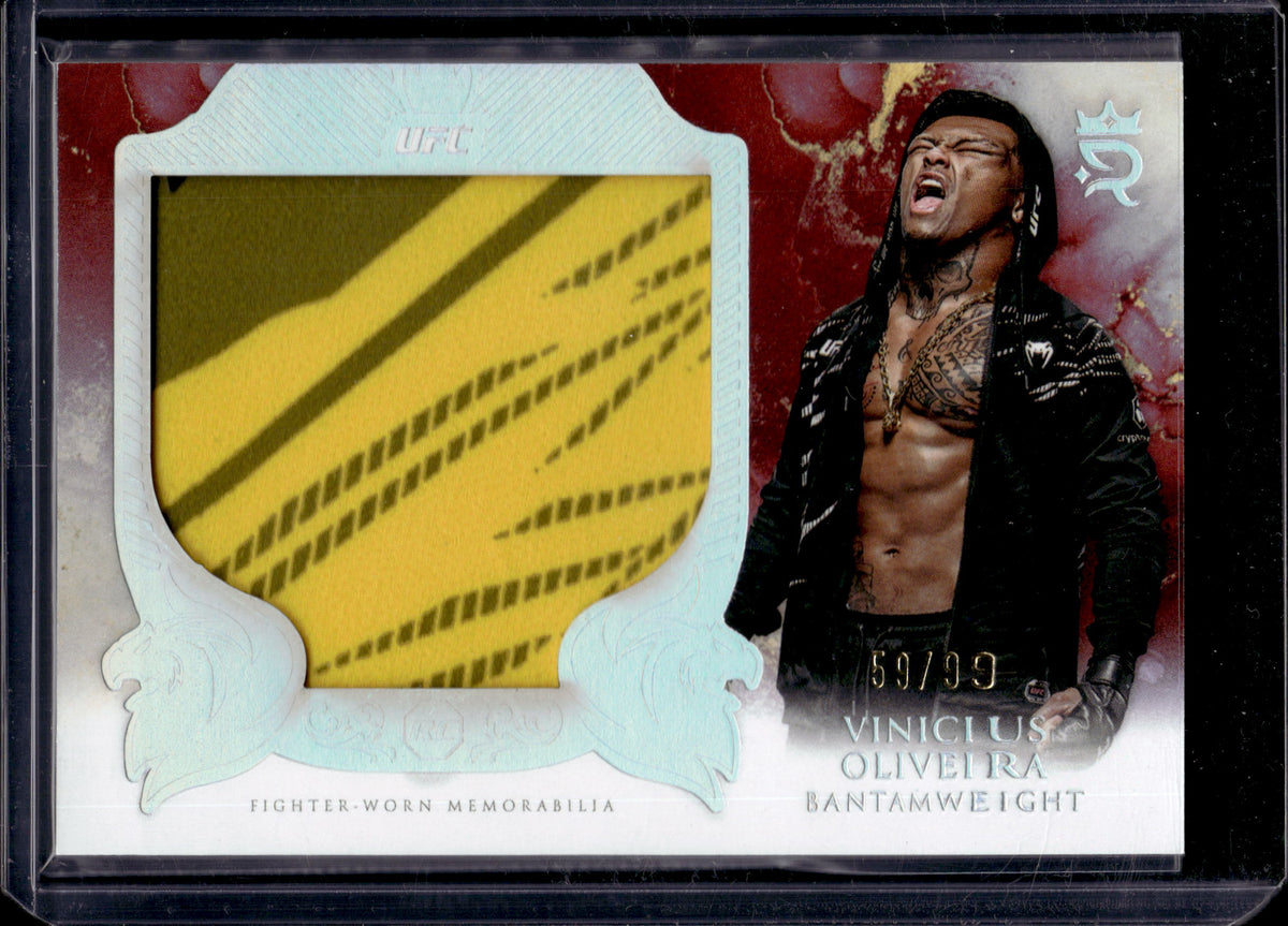 HL-INV 2025 Topps Royalty UFC Vinicius Oliveira #RJR-VO /99 Fighter-Worn