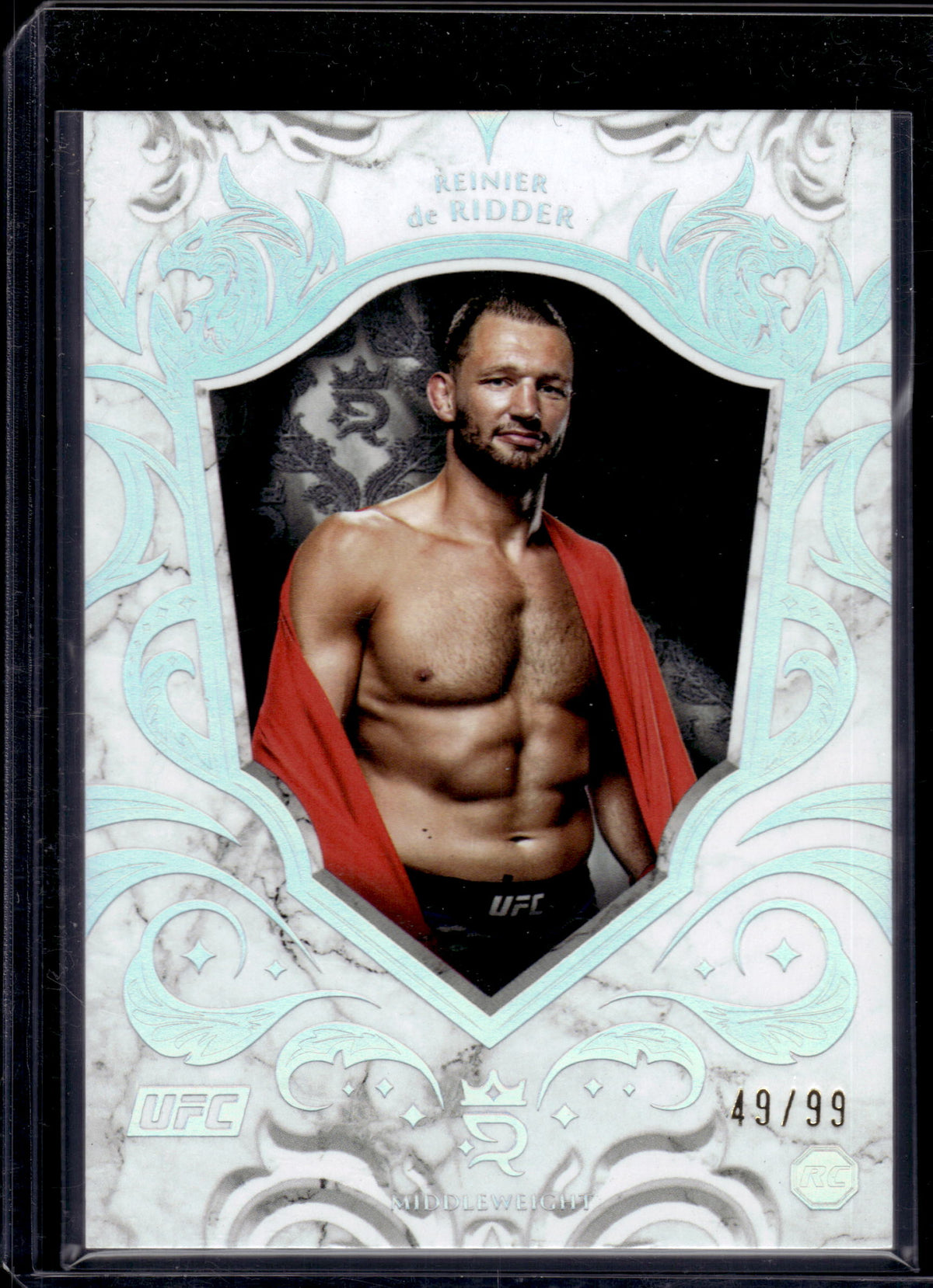 HL-INV 2025 Topps UFC Royalty Reinier de Ridder #84 /99